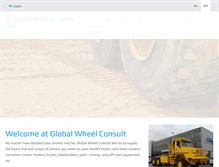 Tablet Screenshot of globalwheel.com